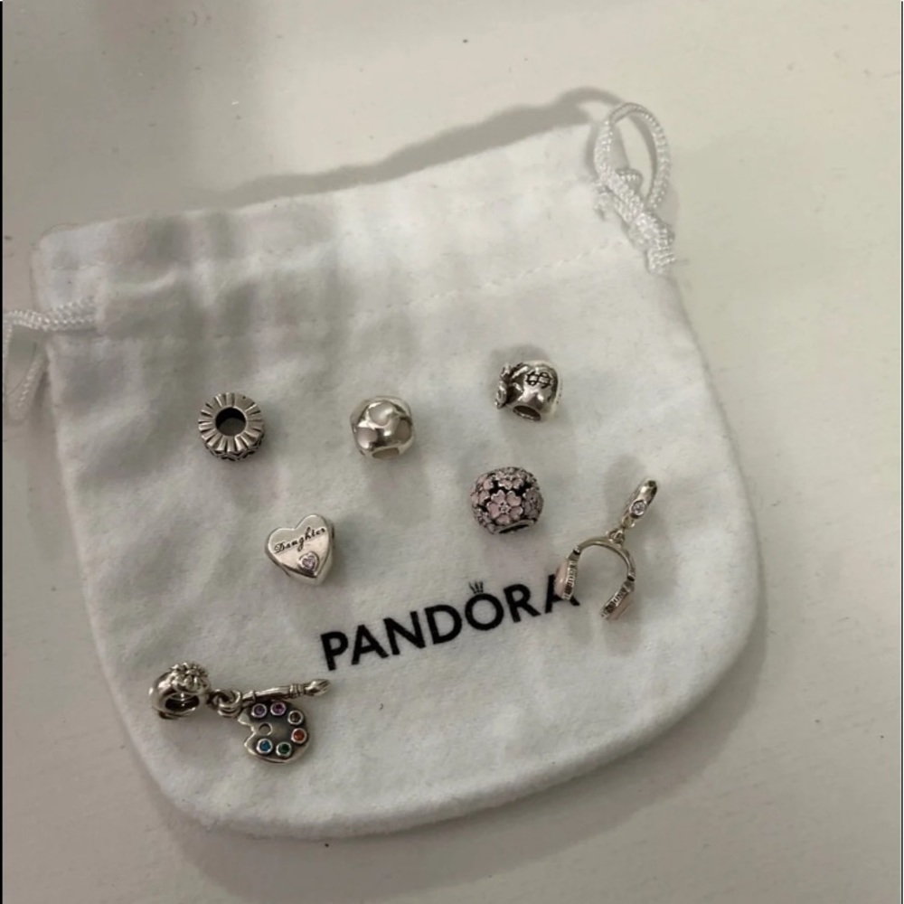 Pandora bracelet charms and dangles